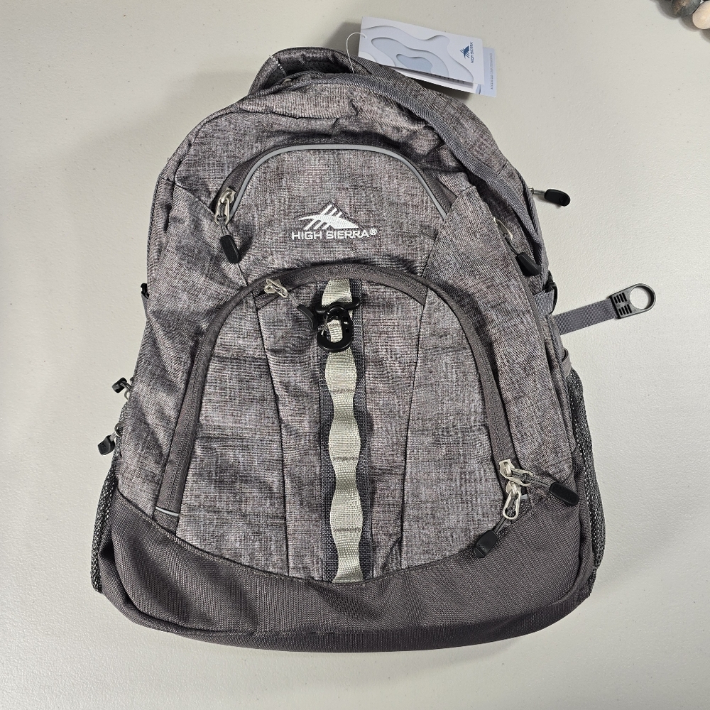 High Sierra Access 2.0 Laptop Backpack, Woolly Weave/Slate -One Size New